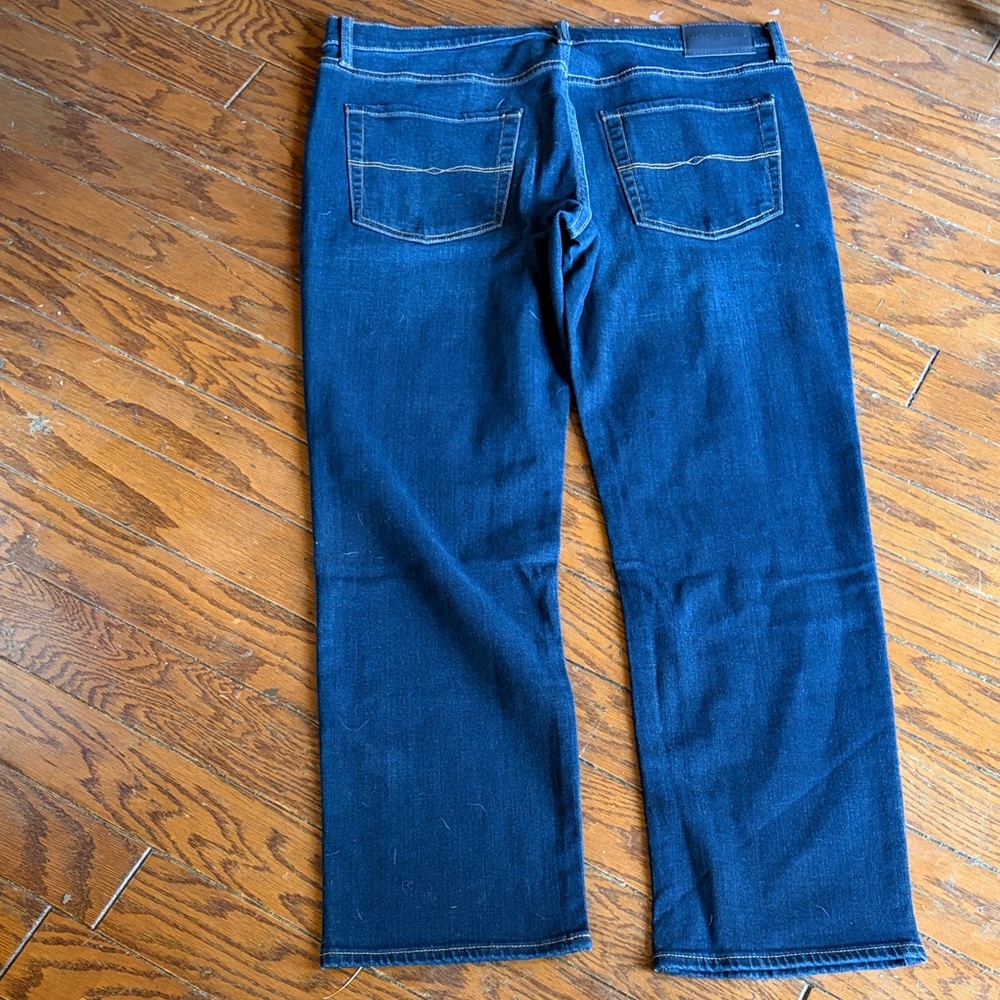 Lucky Brand Men's Straight Jeans - Deep Indigo 36x30 NWOT